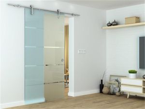 Glaszentrum Hagen - Drzwi szklane przesuwne Drzwi przesuwne 2050x775x8 mm Drzwi szklane Drzwi pokojowe, Ouerlinie, ESG Glaszentrum Hagen - Drzwi szklane przesuwne Drzwi przesuwne 2050x775x8 mm Drzwi szklane Drzwi pokojowe, Ouerlinie, ESG
