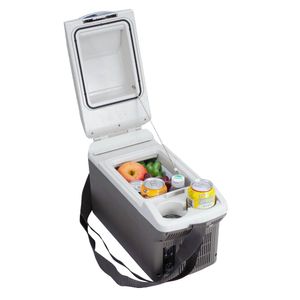 Elektrická chladnička 9L Grey | Mini chladnička do auta 12V pre kemping | chladí a ohrieva