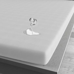 NYVI Inkontinenz Spannbettlaken SafeDream 100x200 cm Molton Schonbezug für Matratzen - Bettlaken Wasserdicht, bis 95°C waschbar Kochfest, , zuverlässiger Nässeschutz Inkontinenzunterlage
