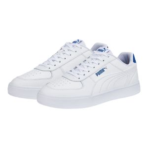 PUMA Herren Schuhe Freizeitschuhe Turnschuhe Sneaker Schnürschuhe Caven, Farbe:Weiß, Schuhgröße:EUR 45, Artikel:-20 puma white / lake blue