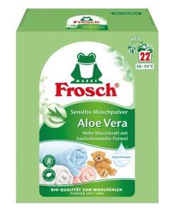 Frosch, Proszek do prania, Aloe Vera Sensitive, 22 prań (PRODUKT Z NIEMIEC)