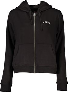 TOMMY HILFIGER DAMEN-SWEATSHIRT MIT SCHWARZEM ZIP : Farbe - Schwarz, Größe - XS Größe: XS Farbe: Schwarz