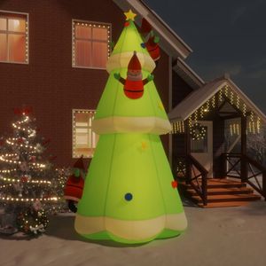 Moderner Minimalist - Aufblasbarer Weihnachtsbaum mit LEDs 500 cm