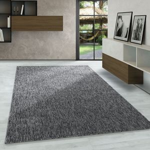 Waschbarer Teppich Wohnzimmer Kurzflor rutschfest Flauschig Einfarbig Felloptik,Farbe:Beige ,Größe:120 cm Rund