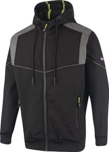 Lee Cooper - Kapuzenjacke Reflektierend für Herren PB128 (L) (Schwarz)