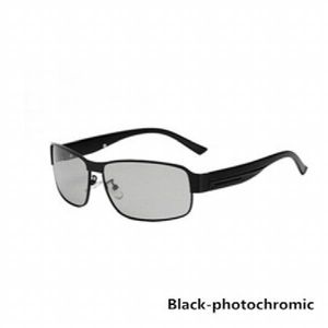 ZHIYI Nachtsichtbrille und Nachtfahrbrille Herren Vintage Aluminium polarisierte photochrome Sonnenbrille UV400