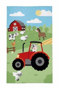 Ręcznik, ręcznik kąpielowy, ręcznik dziecięcy z bawełny 30x50cm Happy Farm 26