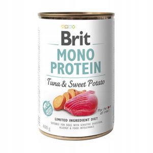 BRIT Mono Protein Tuna&Sweet Potato mokra karma dla psa Tuńczyk z batatem 400g