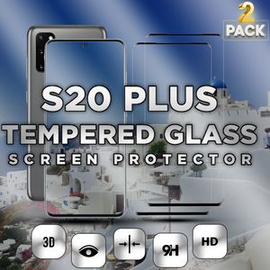 2 kusy Samsung Galaxy S20 Plus - tvrzené sklo 9H - 3D ochrana displeje v super kvalitě