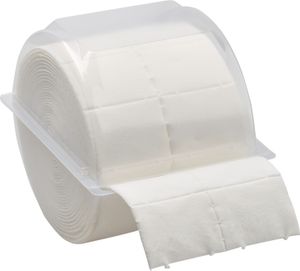 300x Zellstofftupfer Zelletten, Tupfer aus Zellstoff, 5x4 cm in Einwegbox Kosmetex