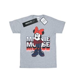 Disney - "Minnie Mouse In Hoodie" T-Shirt für Herren BI51052 (5XL) (Grau)
