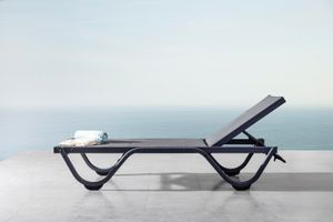 Gowoll Sonnenliege mit Rollen Gartenliege Wetterfest Liegestuhl Klappbar und Stapelbar mit 5 Positionen (Gala Anthrazit) Gowoll Sonnenliege mit Rollen Gartenliege Wetterfest Liegestuhl Klappbar und Stapelbar mit 5 Positionen (Gala Anthrazit)