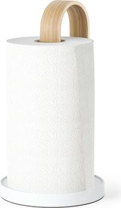 Umbra 1022358-668, Tisch-Papierhandtuchhalter, Natürlich/Natur, Weiß, Acrylnitril-Butadien-Styrol (ABS), Eschenholz, Beton, EVA (Äthylen-Vinylazetat), Stahl, Bellwood, 1 Stück(e), 171 mm