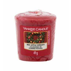 Yankee Candle - votivní svíčka Red Apple Wreath (Věnec z červených jablíček) 49g