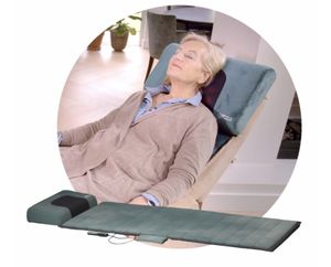 eZwell Remedy Massage Massagematte Vibration Shiatsu Wärmetherapie Ganzkörper 170 cm x 55 cm