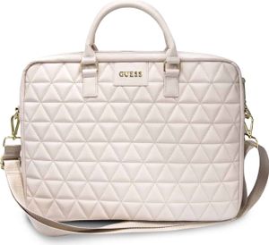 Guess Quilted Computer Bag - 15" Notebook Bag (pink)