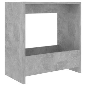 vidaXL Beistelltisch Betongrau 50x26x50 cm Holzwerkstoff