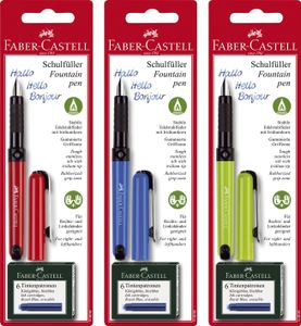 Faber Castell Fountain Pen Schulfüller für Rechts und Linkshänder