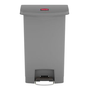 Rubbermaid Step-on Mülleimer Slim Jim 50 L Grau