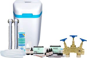 Aquintos Multi-Line SoftKDF S550-P1 Trink,- und Brunnenwasser - Entkalkungsanlage, Enteisenungsanlage, Manganfilteranlage kombiniert AQS550-P1 + Anschlussset 3