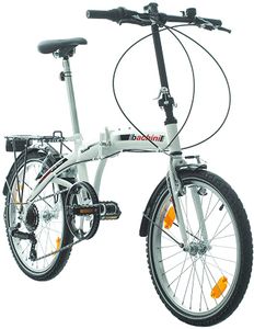 20-palcový skladací bicykel, skladací bicykel, Shimano 6 rýchlostí, unisex