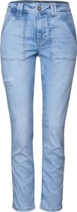 Street One Loose Fit Jeans 'Jeans im Cargo-Look', A378539, Ultra Bleach Random Washed, Gr. 31 x 28 Street One Loose Fit Jeans 'Jeans im Cargo-Look', A378539, Ultra Bleach Random Washed, Gr. 31 x 28