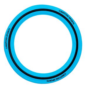 Matchu Sports Frisbee-Ring - Blau/Schwarz - Weichgummi