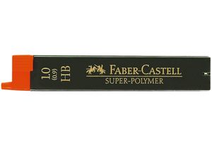 FABER-CASTELL Ołówki mechaniczne Super Polymer 9069 S HB 12 sztuk 1,0 mm