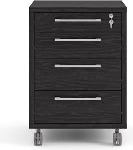 Prima Rollcontainer Esche Schwarz