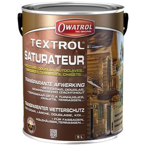 Owatrol Textrol Outdoor Holz Fleck für Soft 5 L Farblos