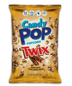 Candy Pop | Twix Popcorn 149g, amerikanische Süßigkeiten, USA