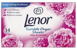 Lenor Pink Blossom - Čisticí UBrousky s Aromatickou V^oni, 34 Kusy