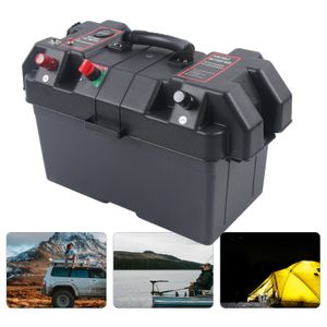 Battery Box Battery Box Battery Holder Multifunction for Boat Boat Engine Double USB Charging Port Nabíjení autem