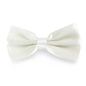 Oblique Unique Fliege Schleife Hochzeit Anzug Smoking - creme