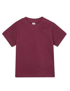 Babybugz Kinder Baby T-Shirt Baby-Shirt BZ02 burgundy 18-24 Monate