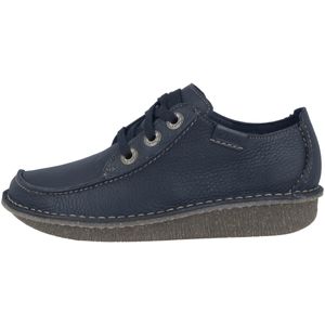 Clarks Schuhe Damen Halbschuhe Funny Dream blau navy 20301123, Schuhgröße:39.5
