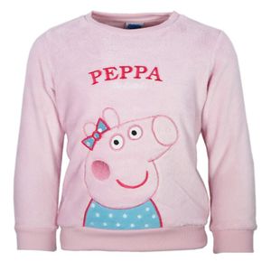 Peppa Wutz Mädchen Kinder  Pullover Sweater Pulli – Rosa / 110/116