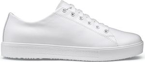 Shoes For Crews Old School Low-rider Iv - Weiss - Unisex Damen Arbeitsschuhe Weiß Rutschhemmend - Größe 44 EU / 9.5 UK