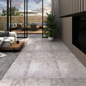 PVC-Laminat-Dielen 5,26 m² 2 mm Erdtöne Grau Hohe Qualität