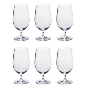 LEONARDO 061451 Ciao+ Biertulpe, Glas, 410ml, H 16cm, klar (6 Stück)