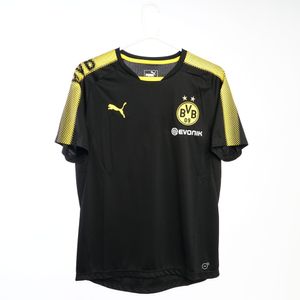 Puma BVB Borussia Dortmund Kinder Trainingsshirt mit Sponsor 17/18 - 751765-02