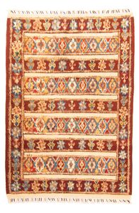 Morgenland Berber Teppich - 231 x 163 cm - mehrfarbig