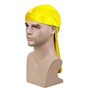 Dreamfix Durag Silky Velvet Cap Ultimate Compression for 360° Waves:Yellow