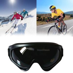 Schneebrille, Winddichte UV Schutz Fahrradbrille, Schneemobil Skibrille, Snowboardbrille, Skischutzbrille Unisex (Grau)