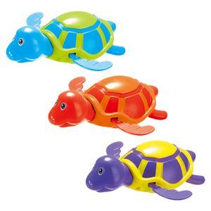 Baby Badespielzeug, Baby Badewanne Wind Up Turtle Toys, Schwimmendes Bad Tierspielzeug für Kinder Kleinkinder, Kinderbecken, Schwimmen  Wassers Farbe Schildkröte