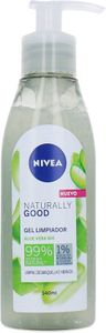 Nivea Naturally Good Aloe Vera Facial Cleansing Gel 140 Ml