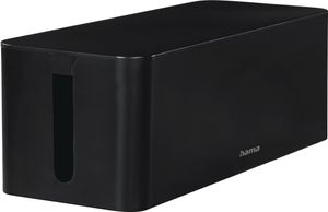 Hama Kabelbox Maxi, fr Steckdosenleiste, 40,0 x 15.6 x 13,5 cm, Schwarz (00221012)
