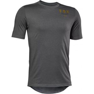 Fox Ranger Crys Drirelease Jersey - pánsky, krátky, tmavo šedý - veľkosť XL