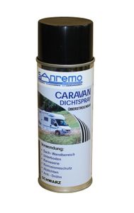 Sanremo CARAVAN DICHTSPRAY Allesdicht-Spray 400ml SCHWARZ