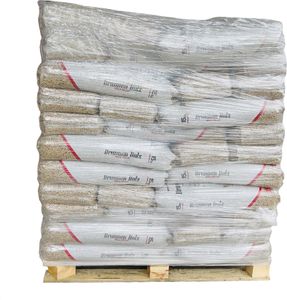 BRUNNEN Holzpellets Fichtenholz Sackware 6mm 15kg x 70 Sack 1050kg Palette